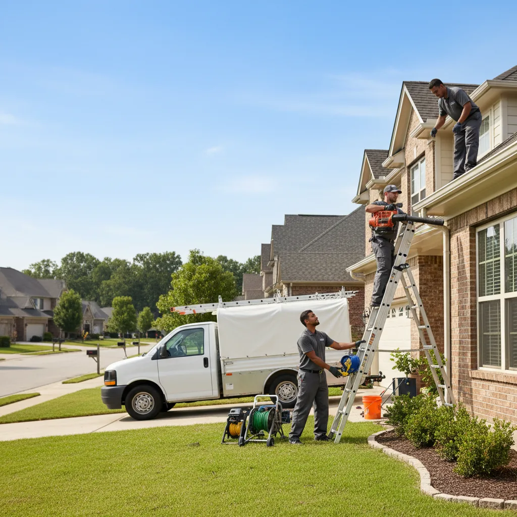 Home Gutter Service in Spade, TX near me